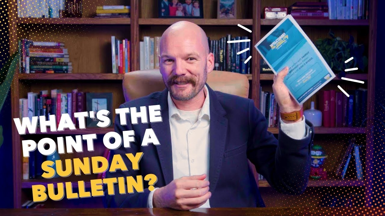 WHY Church Bulletin?