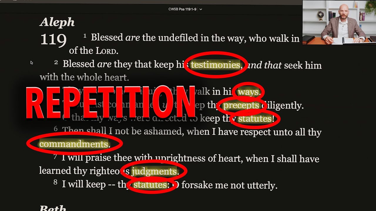 Flag these words in Bible study