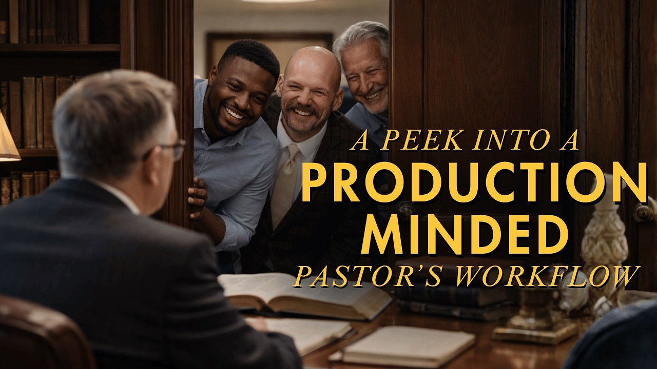 A Peek Into a Production Minded Pastor's Workflow