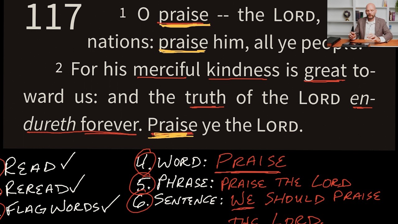 Real Life Example of Bible study