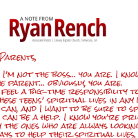 A Letter To Parents About PROM
