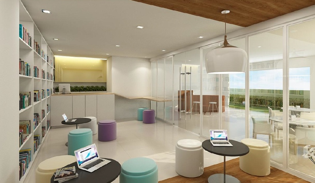 Tower 3 Library - Artist's Perspective