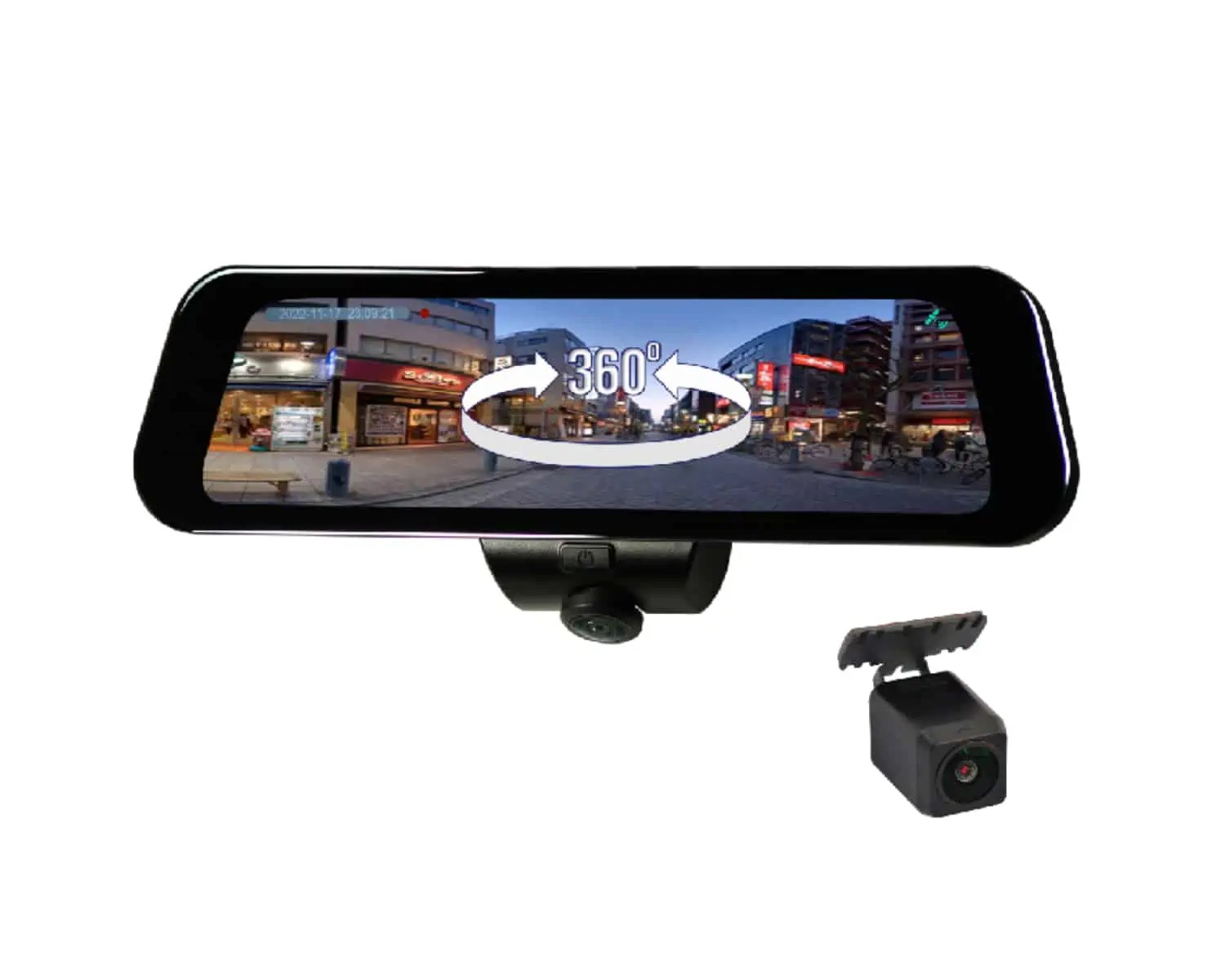 Mirror dash camera mount