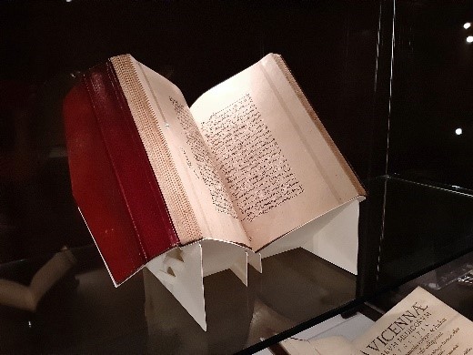 The mounted book