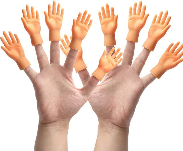 Tiny Hands Finger Puppets product photo.