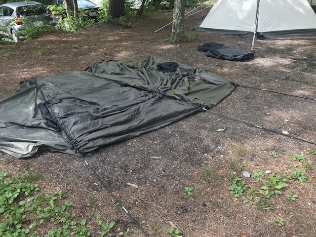 グランドキャニオンのテント「ロブソン3」をレビュー！雨は大丈夫!?