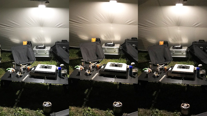 LEDランタンのルーメナー2をレビュー！明るさ・防水性・暖色ライトが