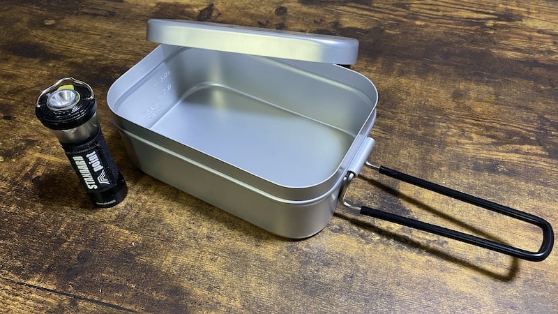 ダイソーのメスティン3サイズ＋フッ素加工！楽チン炊飯も可能！
