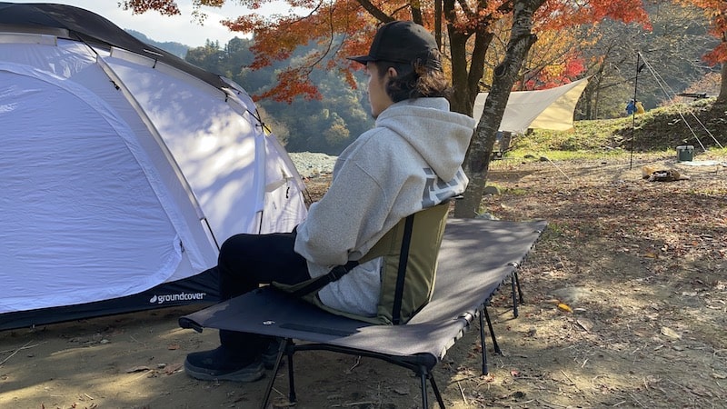 持っていると便利なキャンプ用折りたたみ座椅子！おすすめをご紹介！