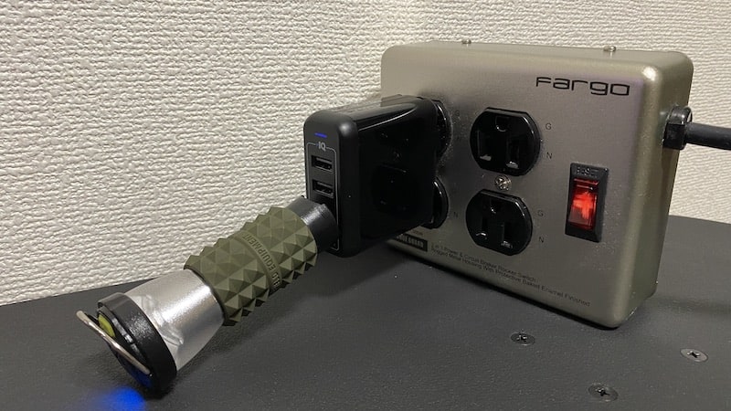 ゴールゼロのおすすめ充電方法！充電器＋USBタコ足ケーブルで解消！