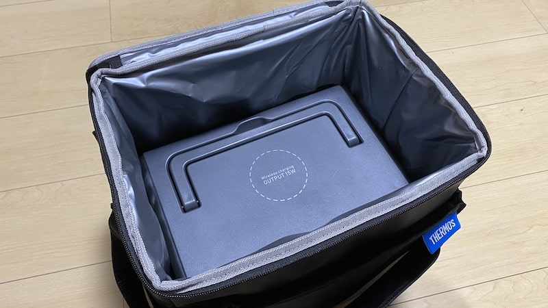 サーモスのソフトクーラーは1つあると大活躍！コンテナやスチベルの