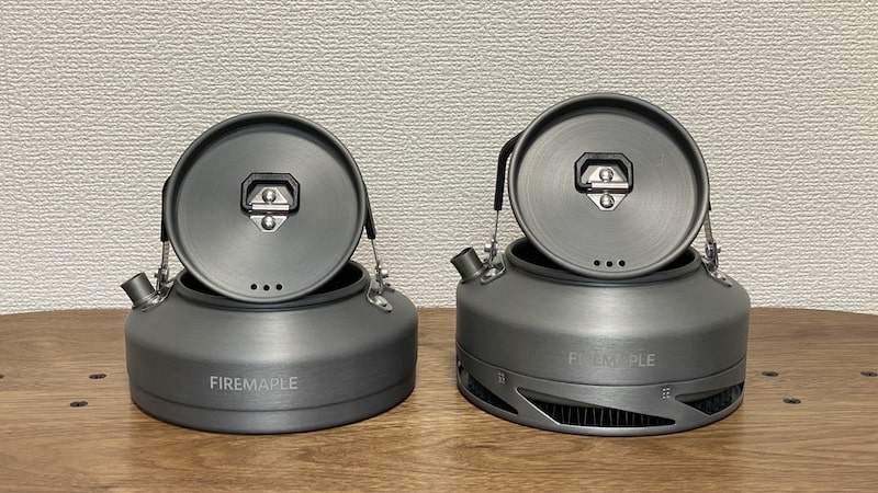 Fire-mapleのヒートエクスチェンジャー付ケトルの効果は!?比較してみた！