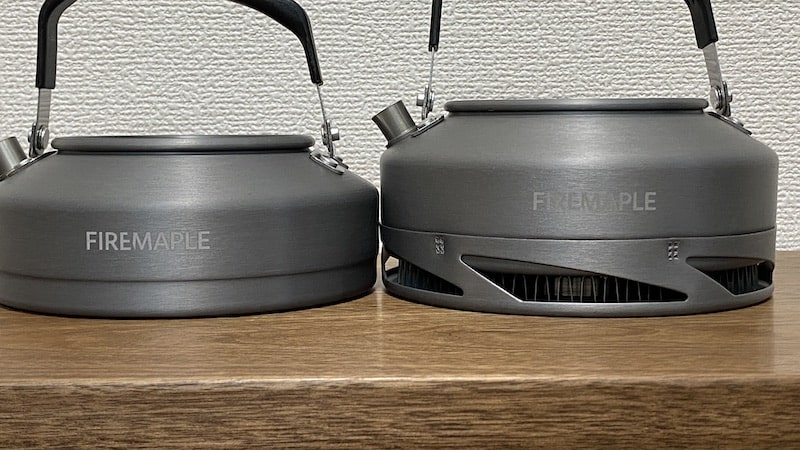 Fire-mapleのヒートエクスチェンジャー付ケトルの効果は!?比較してみた！