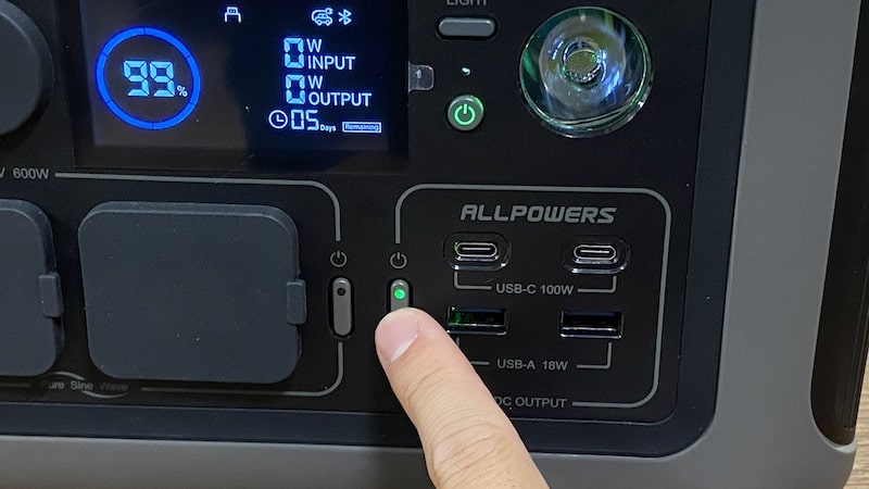 ALLPOWERSのリン酸鉄を採用した新ポータブル電源「R600」をレビュー！