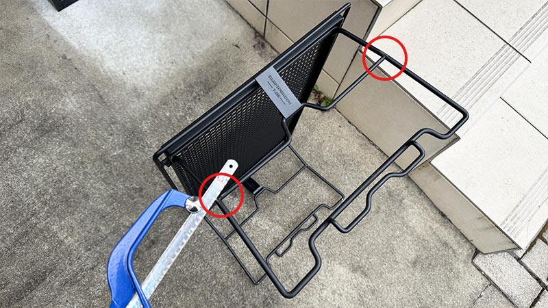 キャンピングムーンのスタッキングラックが便利！足をカスタムして低い