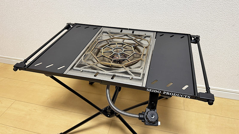 SEIDOのヘリノックス型IGTテーブル「クリフト」をレビュー！超