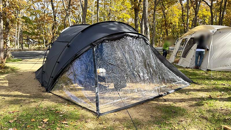 TOKYO CRAFTSの2ルームテント「エフィカ」をレビュー！ファミリーに