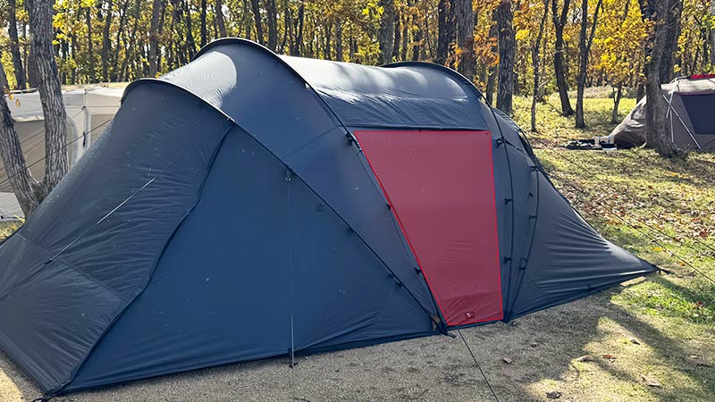 ecocom【試し張りのみ】TOKYOCRAFTS EFFICA TOKYO CRAFTSの2ルームテント「エフィカ」をレビュー！ファミリーに