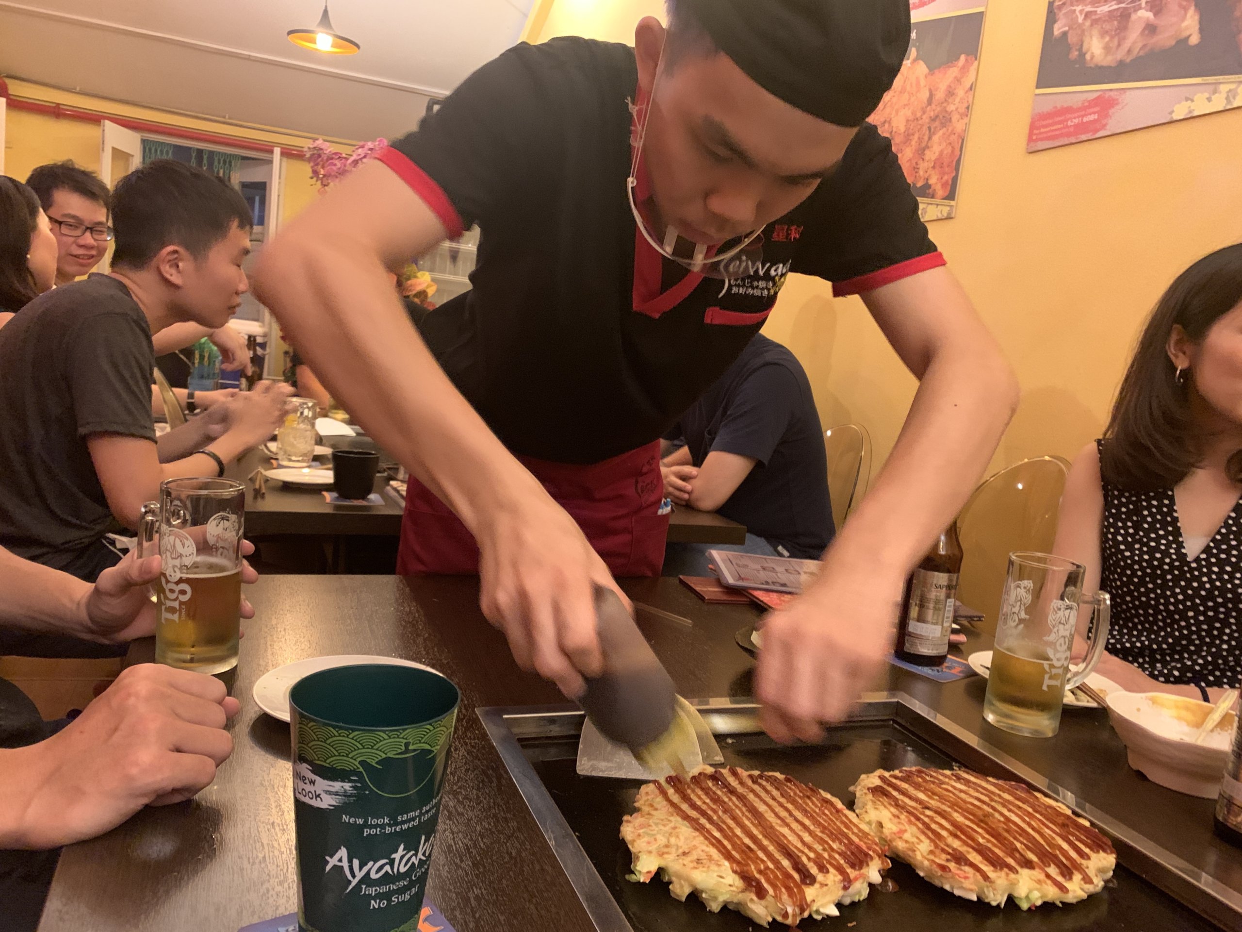 お好み焼き屋 シンガポール お好み焼き | りゅーまるこシンガポールブログ