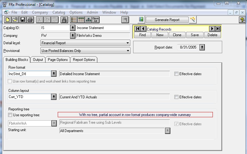 FRx viewer won't open after generating report | Schulz Consulting