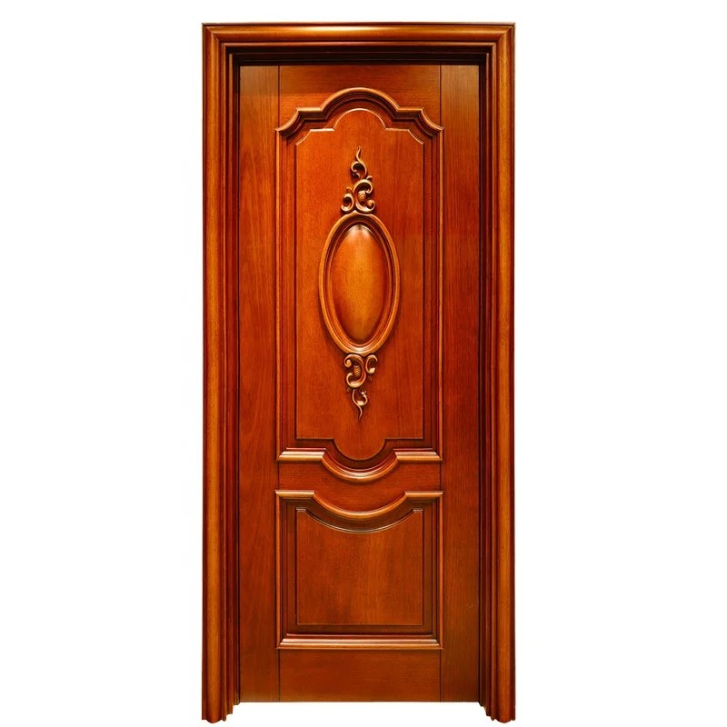 China Modern Teak Wood Door Design