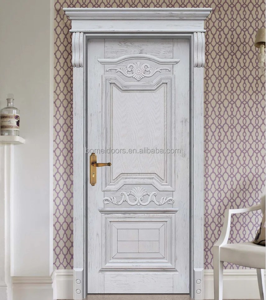 Modern Design Interior Solid Wood Doors Buy Security Door Best Wood Door Design Villa Room Door Product On Alibaba Com