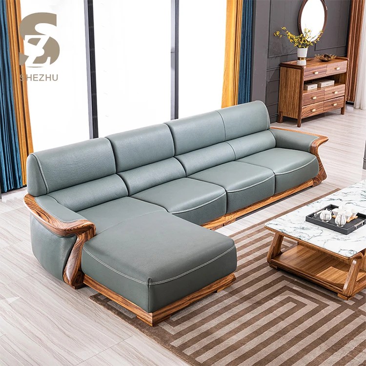 China Wooden L Shape Sofas China Wooden L Shape Sofas Manufacturers And Suppliers On Alibaba Com