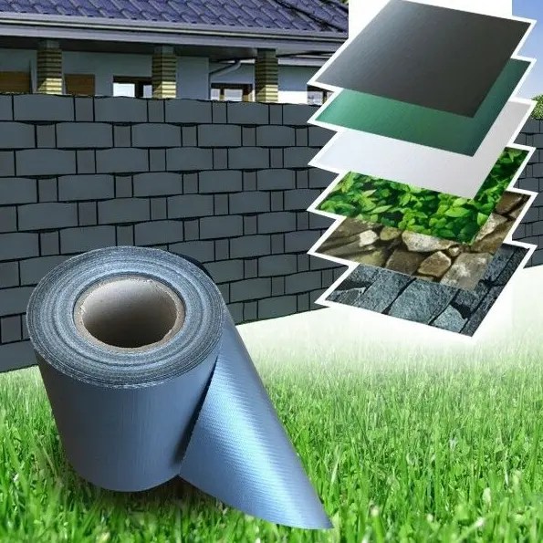 35m Pvc Sichtschutz Fur Doppelstabmatten Zaun 19cm