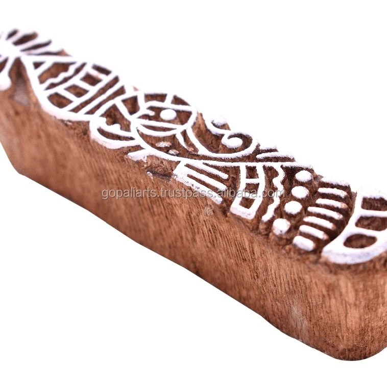 Indian Wood Block Art Crafting Printing Block Textile Handcurved Brown Floral Design Mehndi Stamps Buy Hand Carved Brown Wooden Blocks Wooden Textile Printing Blocks Batik Printing Blocks Product On Alibaba Com