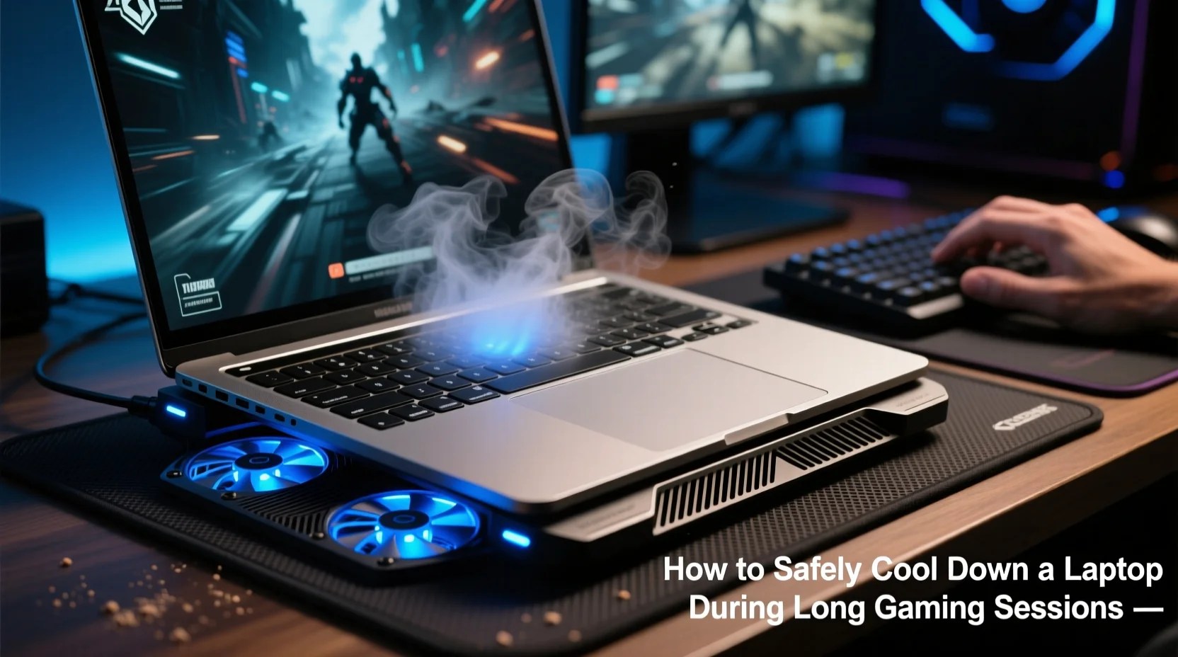 How To Safely Cool Down A Laptop Overheating During Long Gaming Sessions 