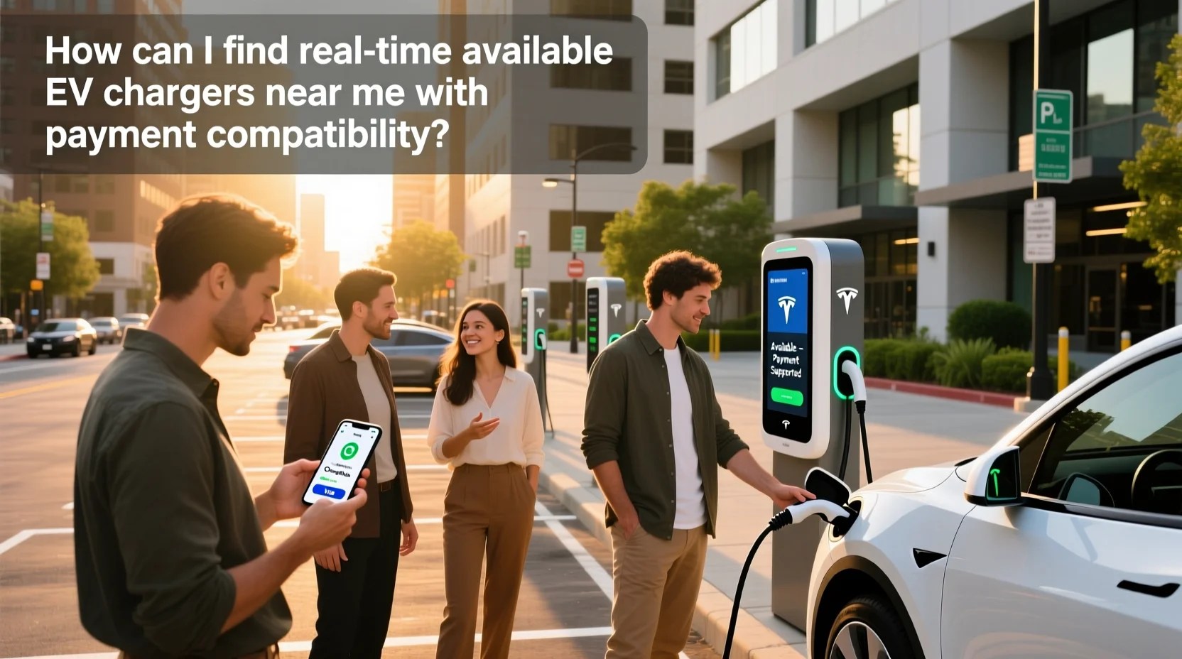 How To Find Real Time Available EV Chargers Near Me With Payment 