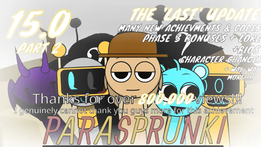 Parasprunki 15 0 Part 2 Sprunki Mod
