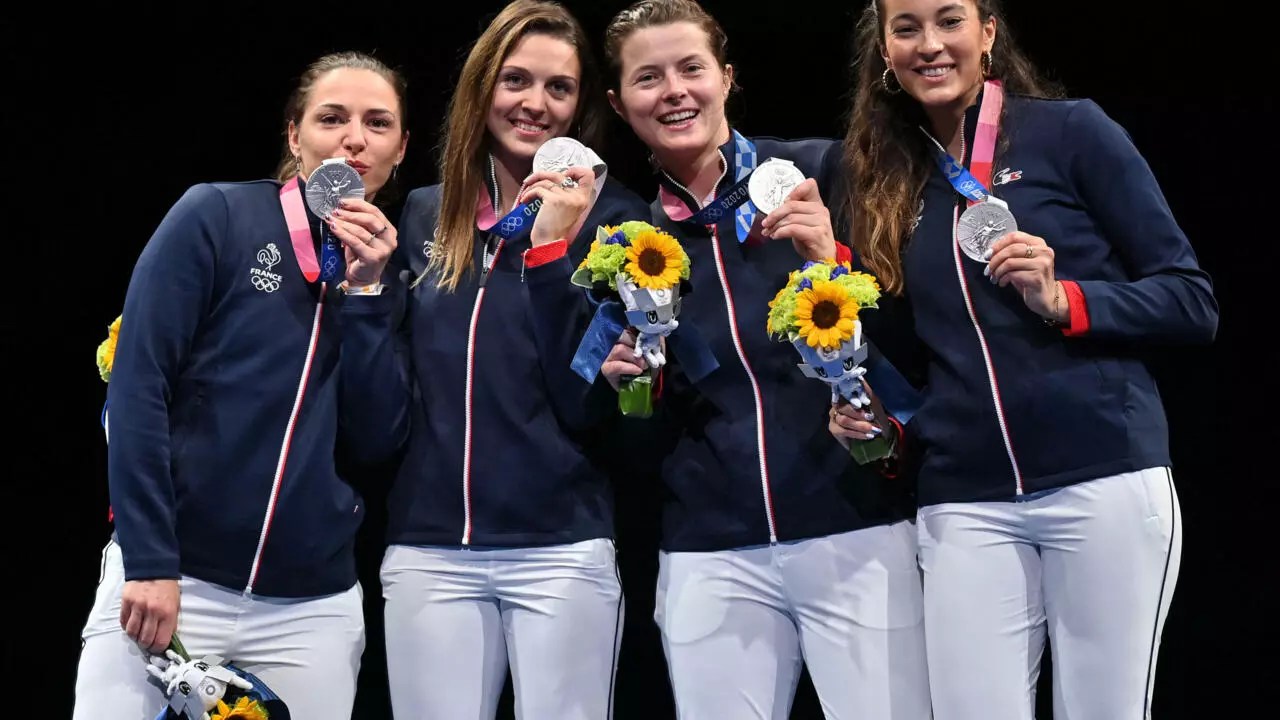 photo Medailles France Jo tokyo 2021 la france realise une