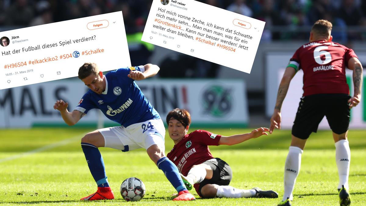 Hannover Schalke Spiel : Fc Schalke 04 Netzreaktionen Zum Duselsieg Bei Hannover 96