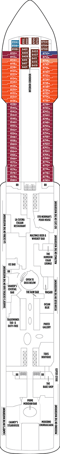 Norwegian Breakaway Deck Plan Cabin Plan