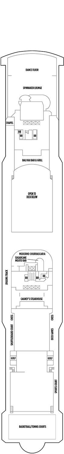 Norwegian Gem Deck Plan Cabin Plan