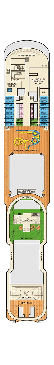 Carnival Panorama Deck Plan Cabin Plan