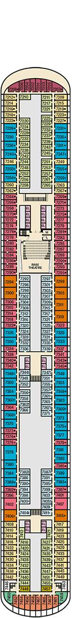 Carnival Vista Deck Plan Cabin Plan