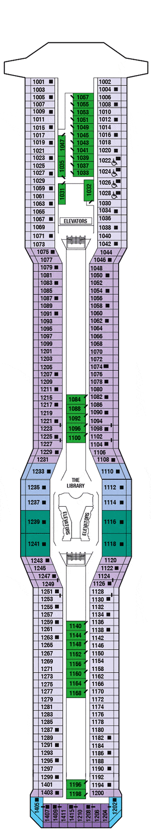 Celebrity Eclipse Deck Plan Cabin Plan
