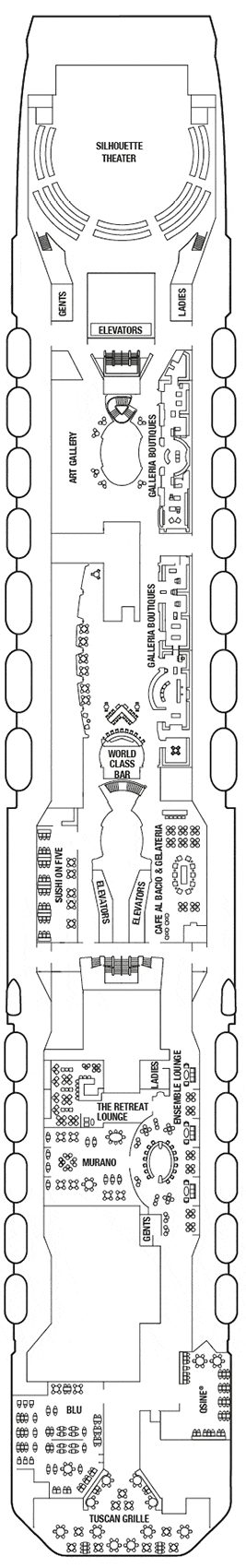 Celebrity Eclipse Deck Plan Cabin Plan