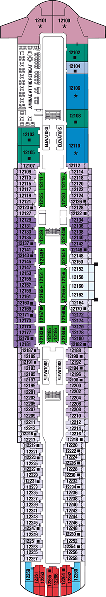 Celebrity Edge Deck Plan Cabin Plan