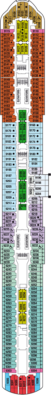 Celebrity Edge Deck Plan Cabin Plan