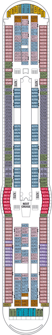 Explorer Of The Seas Deck Plan Cabin Plan