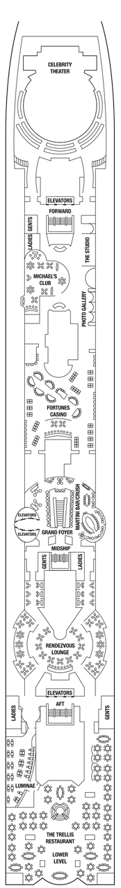 Celebrity Infinity Deck Plan Cabin Plan