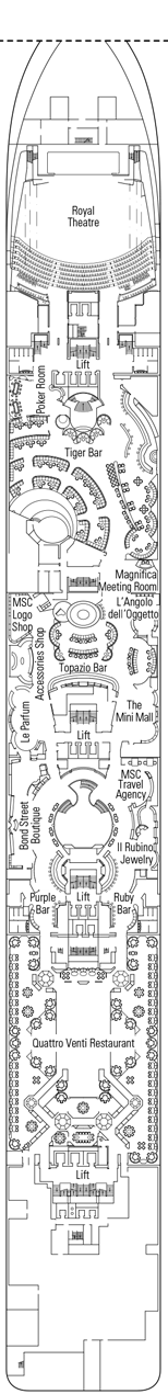 Msc Magnifica Deck Plan Cabin Plan