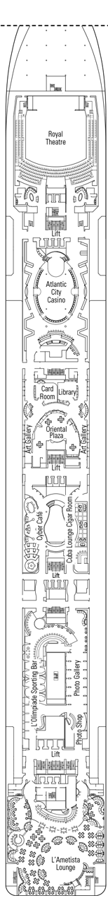 Msc Magnifica Deck Plan Cruisemapper