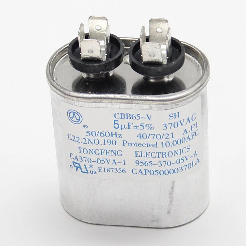 Central air conditioner run capacitor