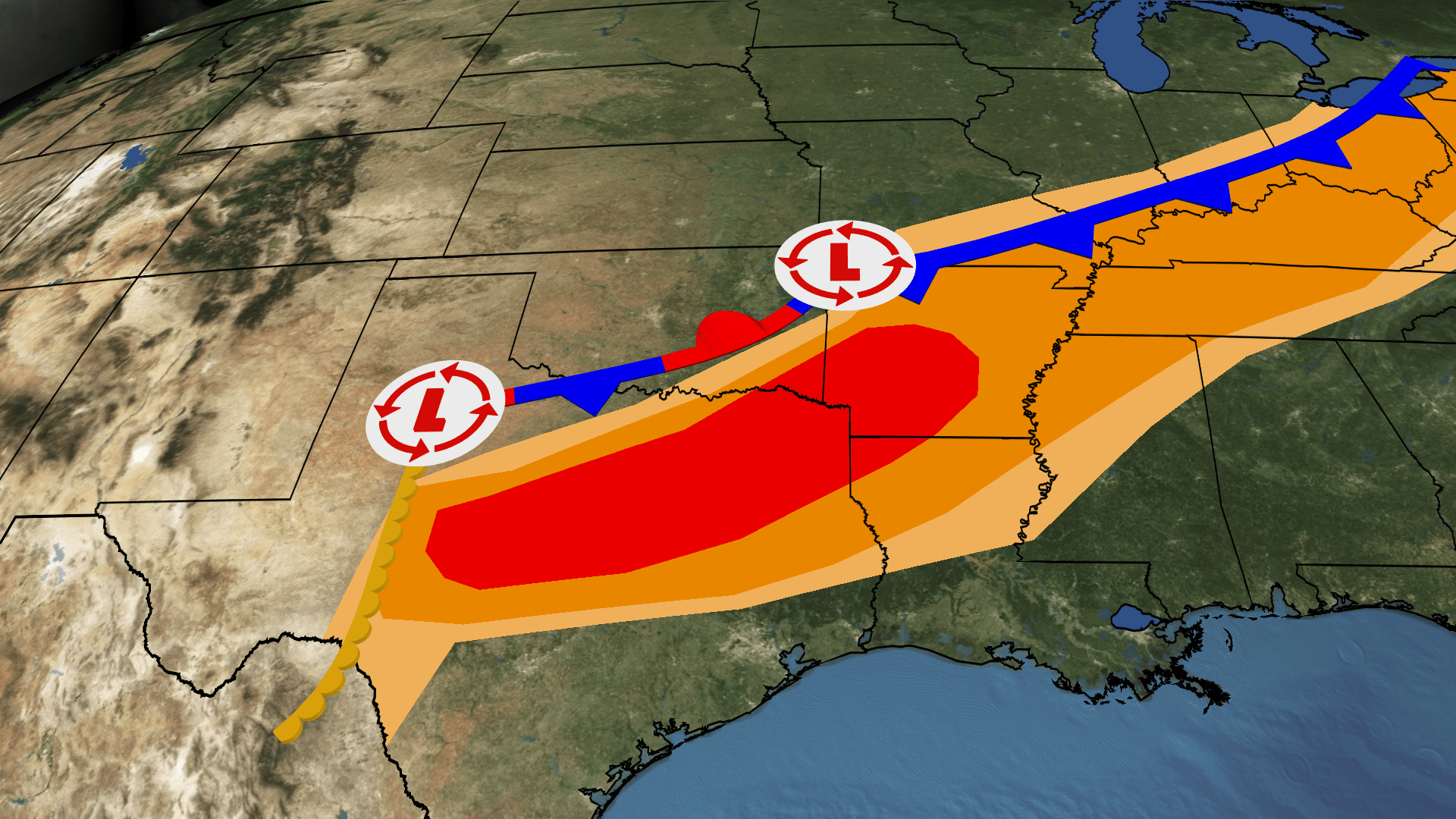Texas Storm Brings Enormous Hail Videos From The Weather Channel - 4K Landscape Pictures for Desktop