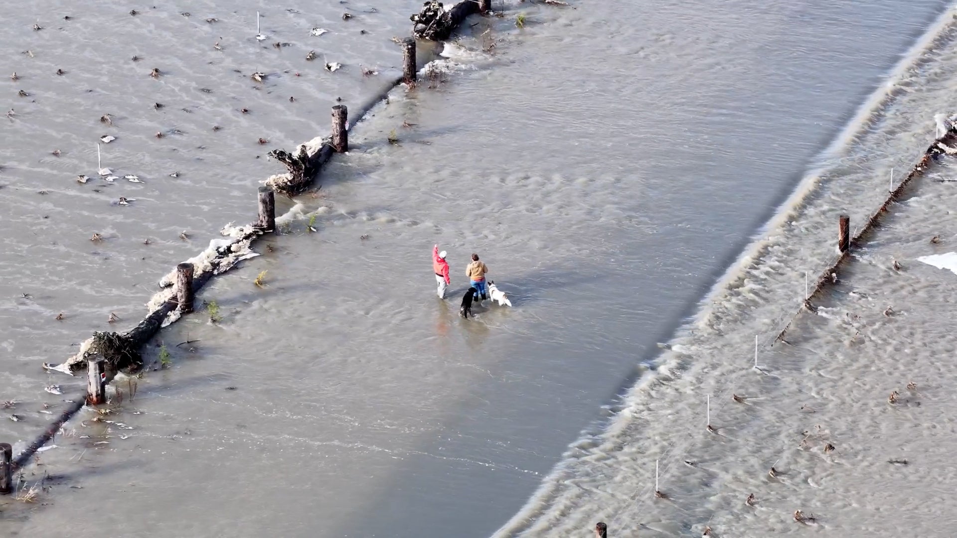 Video Shows Water Rushing Out Of Vegas Strip Hotel Parking Structure As - Colorful Background Collection - 8K Quality