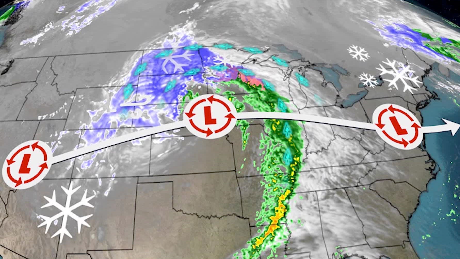 Winter Storm Names 24 25 - Premium Light Texture Gallery - HD